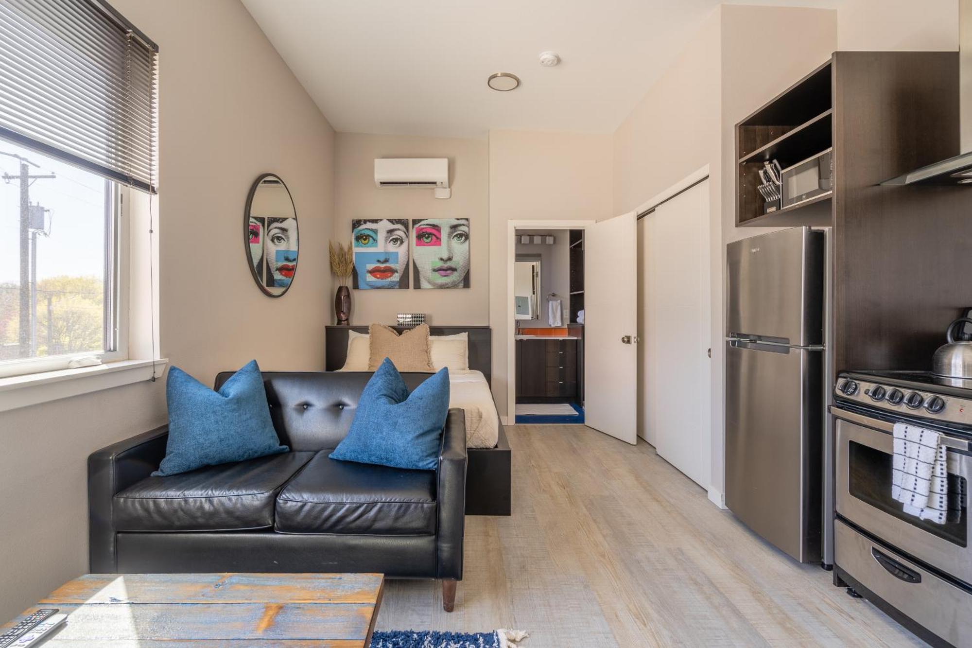 Sunny Studio Apartment - Food Carts, Coffee & Bars Portland Eksteriør bilde