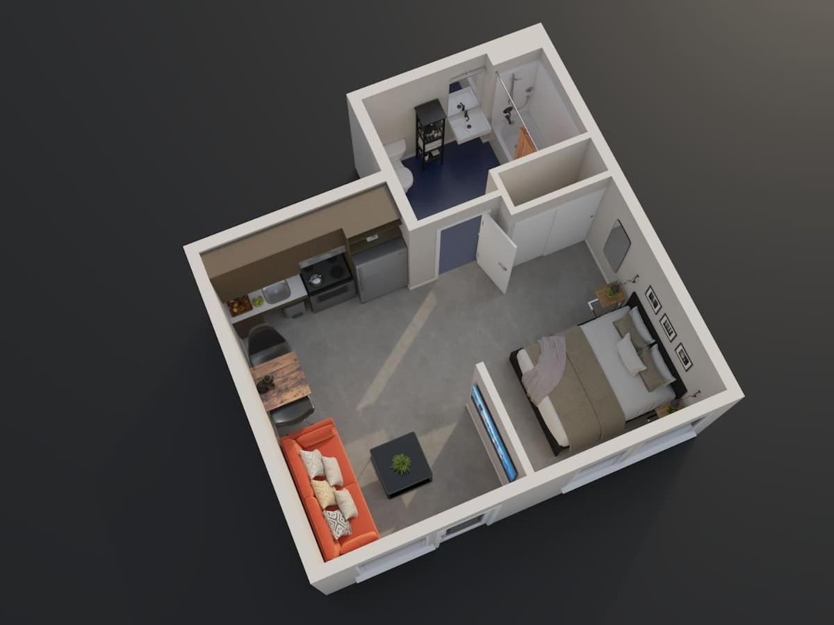 Sunny Studio Apartment - Food Carts, Coffee & Bars Portland Eksteriør bilde