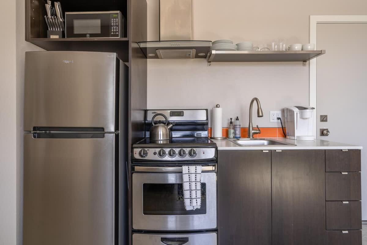Sunny Studio Apartment - Food Carts, Coffee & Bars Portland Eksteriør bilde